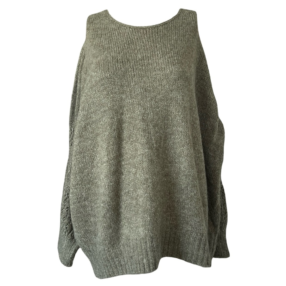 Old Navy Green Knit Sweater Cozy Soft Womens Plus Size 4X